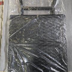 59t 武田コーポレーション 【折りたたみテーブル・ベランダ・バルコニー】 ラタン調 カフェテーブル 62×62cm ブラック (RAK-62) y061402t の画像