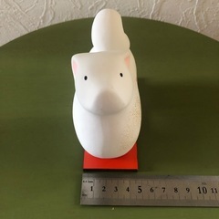 干支　陶器　戌　台付　の画像