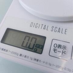 ニトリ　 デジタルキッチンスケール NDS2201の画像