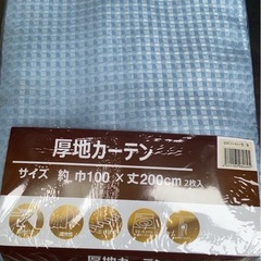 厚地 カーテン 100×200cm 2枚入 ハーモニー色 