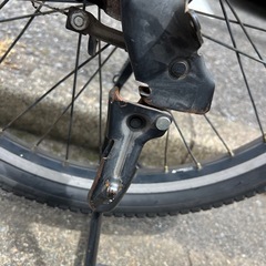 自転車　トートボックス　要修理の画像