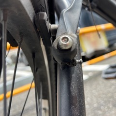 自転車　トートボックス　要修理の画像