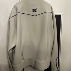 Needles カウボーイジャケット ホワイト×パープル XLの画像