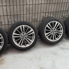 中古17インチ　タイヤホイール4本セット　FALKEN ZIEX...