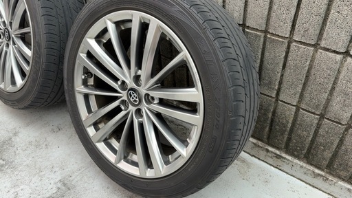中古17インチ　タイヤホイール4本セット　FALKEN ZIEX 205/50R17 スバル純正ホイール