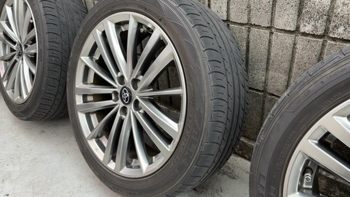 中古17インチ　タイヤホイール4本セット　FALKEN ZIEX 205/50R17 スバル純正ホイール