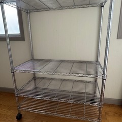 アイリスオーヤマ　スチールラック　メタルラック　118×90×4...