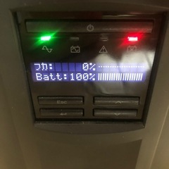 値引き‼️無停電電源装置。smart ups 1500ポータブル電源🔌の画像