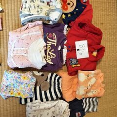 キッズ子供服、冬服、夏服混在、まとめ売り80サイズ 〜 95サイズの画像
