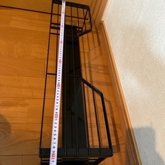 山崎実業コンロ奥ラック　排気口カバー付き60センチ用の画像
