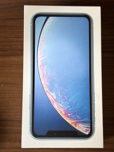 決まりました。iPhoneXR 128GB Blue