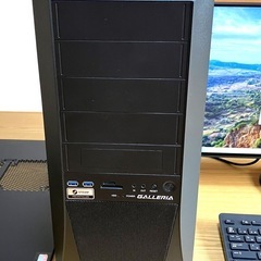 ゲーミングPCフルセット　GALLERIA　i7-9700,RTX2070super,メモリ32GBの画像