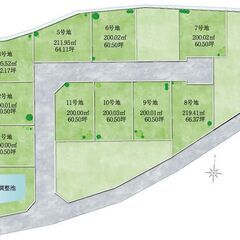 【ハートフルビレッジ西大和】9号地　■60坪以上の広い敷地に描く...