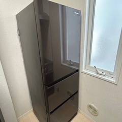 【美品】パナソニック　冷凍冷蔵庫　335L NR-C344GC-T　