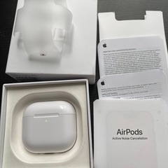 AirPods 4 (ANC) アクティブノイズキャンセリング搭載