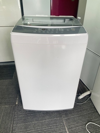 北九州市内配送無料　保証付き アイリスオーヤマ IRIS OHYAMA 全自動洗濯機 8.0kg ホワイト KAW-80A-W