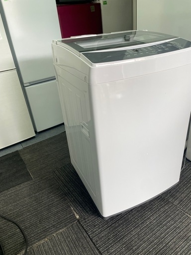 北九州市内配送無料　保証付き アイリスオーヤマ IRIS OHYAMA 全自動洗濯機 8.0kg ホワイト KAW-80A-W