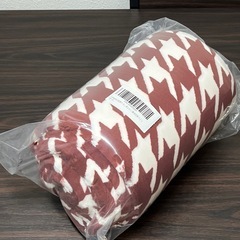 【新品未使用】洗える大判ブランケット 140×200cm 千鳥格子柄の画像