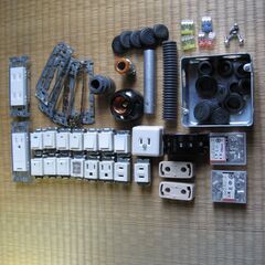 第二種電気工事士 技能試験 練習器具セット　ジャンクの画像