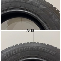 [極上] BRIDGESTONE BLIZZAK VL1 ブリヂストン ブリザックVL1 195/80R15 15インチ7分山21年製 4本中古相場¥18,000 クレジット決済可の画像