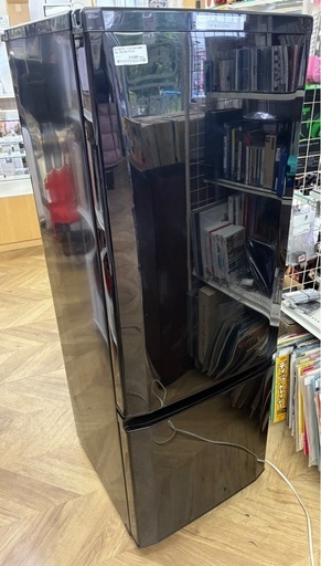 0387 MITSUBISHI ミツビシ 2020年製    ノンフロン冷凍冷蔵庫 MR-P17E-B 168L