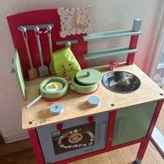 木製おままごとキッチン 