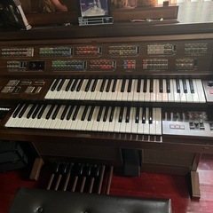 ヤマハ80年代‼️エレクトーンFS-30電子ピアノ椅子付き昭和レトロ🍉プロフ必読の画像