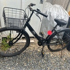 自転車　黒　27インチ