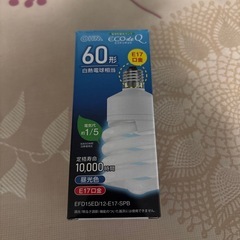 スパイラル形 60形 E17 昼光色