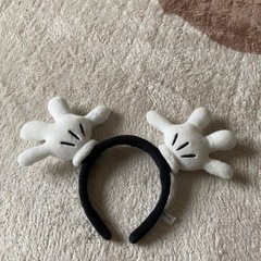 ミッキーの手のカチューシャ