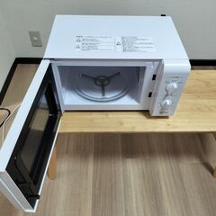 冷蔵庫2023年製AQR-14N(S)　電子レンジ2020年製 YBR-177(W)60Hz の画像