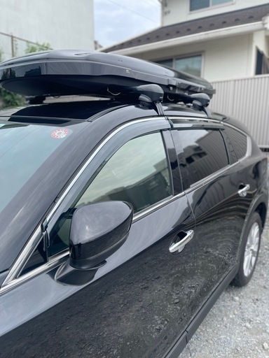 取引終了)CX-8 ルーフボックス+レールセット　状態良好