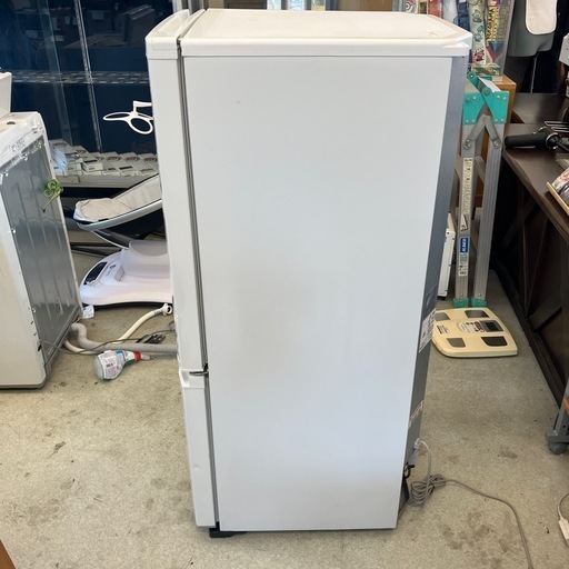 M2506-147 MITSUBISHI 冷蔵庫 MR-P15ED-KW 2019年製 動作確認済み キズ汚れ多数