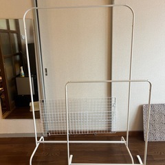 【引取先決定】IKEA  ハンガーラック