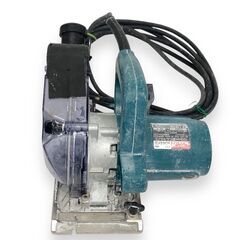 25Y016 ジ3 makita マキタ 防じんマルノコ 5044KB（ブレーキ付） 100mm 2006年製 ジャンク品の画像
