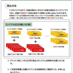 ホークス戦チケット　２枚の画像
