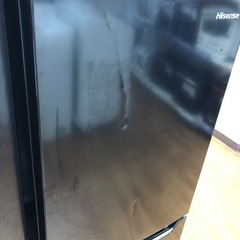 安心の6ヶ月保証付　Hisense 2ドア冷蔵庫　2020年製　150L 取りに来れる方限定！の画像