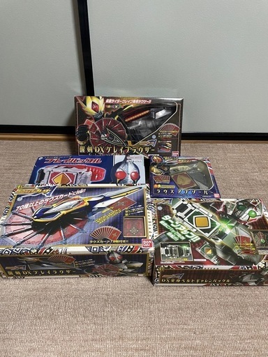 超激レア！仮面ライダー剣　豪華5点セット！