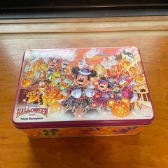 ディズニーお菓子の空き缶