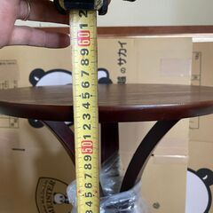 新品未使用品♪ サイドテーブル 定価￥10000　ブラウン リユースショップ スパークルの画像