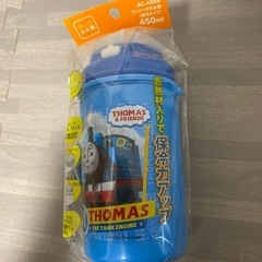 トーマスストロー付き水筒の画像