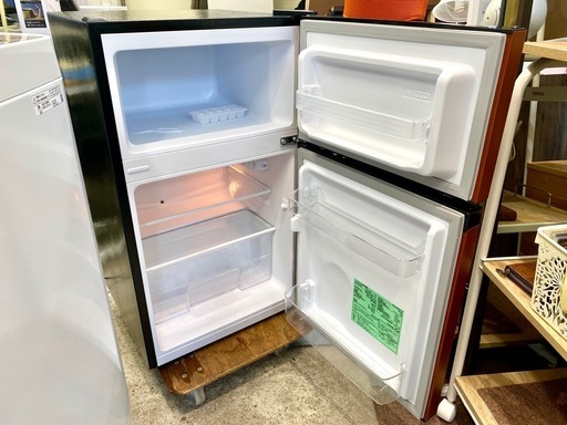 アイリス 2023 おしゃれ 一人暮らし 87L 冷蔵庫 中古 買取 家電 