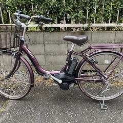 ヤマハ　電動自転車　24インチ　バッテリー　充電器付きの画像