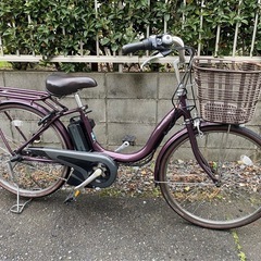 ヤマハ　電動自転車　24インチ　バッテリー　充電器付き