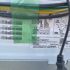 No.９８m★5.5kg洗濯機 JW-C55FK　2020年の画像