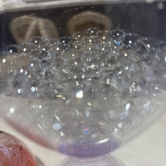 Folpus バブル歌う砂時計ガラス液体モーションタイマー手作り誕生日プレゼントクリスタル砂時計子供子供リビングルームオフィス装飾, ピンクの画像