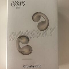 【新品・未開封】QCY Crossky C30【イヤホン オープンイヤー イヤホン ワイヤレスイヤホン Bluetooth5.4】の画像