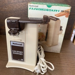 美原店 ナショナル 包丁とぎ付 電気カンキリ MK-240　動作...
