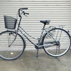 綺麗！カゴと鍵は新品です。直ぐに乗って帰れます。27インチ自転車