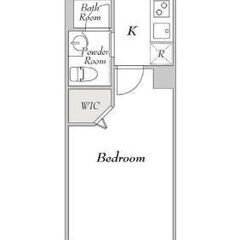 新宿区払方町☆築浅1K【家賃14.5万円】広い浴室＆浴室乾燥機 / オートロックでセキュリティ充実♪海外籍相談可 - 新宿区